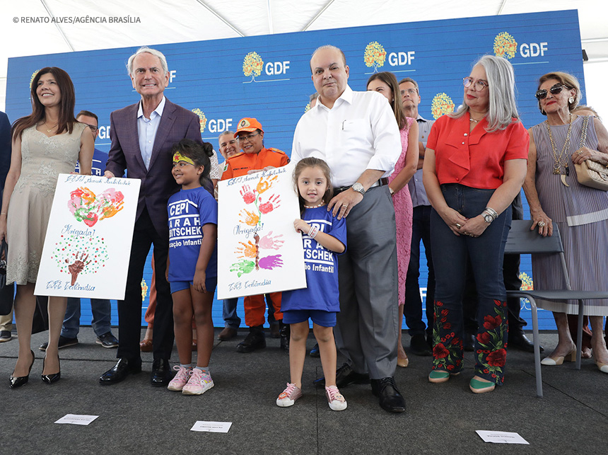 Ibaneis entrega Cepi Sarah Kubitschek para o Sol Nascente