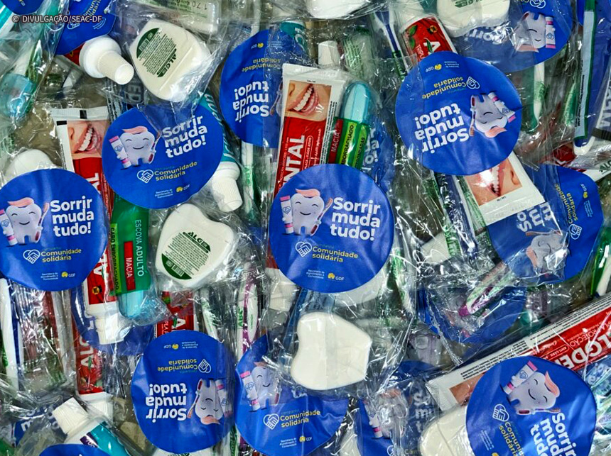 Saúde distribui dois mil kits de higiene bucal, na terça (3), a moradores do Paranoá