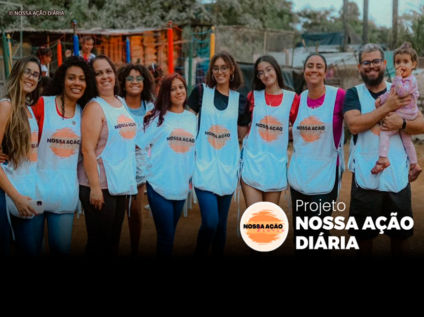 Nossa Ação Diária faz doação de cestas infantis no Dia das Crianças