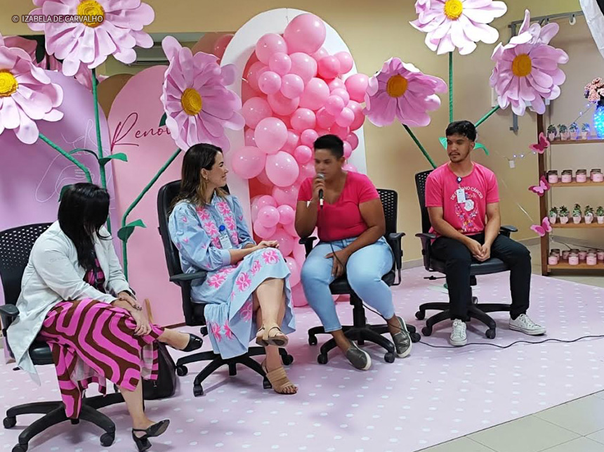 Evento de Conscientização ao Câncer de Mama na Fisioterapia do HBDF: Renova-te! Renasce em Ti Mesma