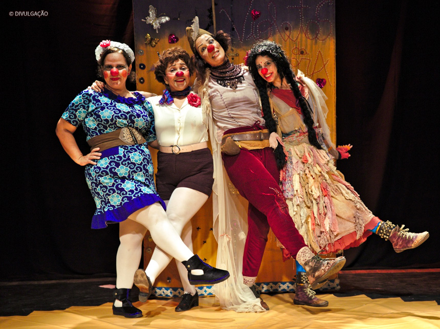 Espetáculo de palhaçaria feminina terá apresentação única em Brasília