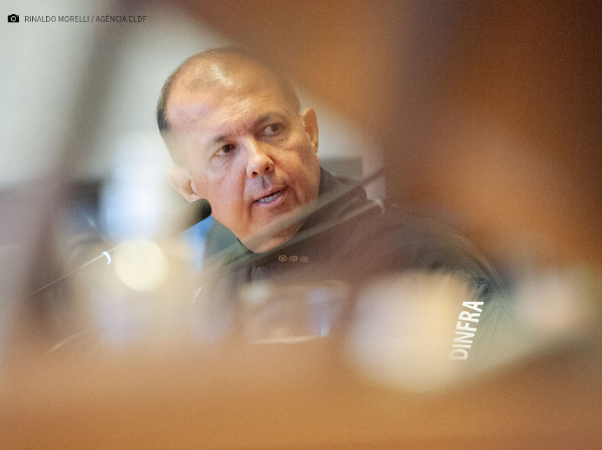 “Houve uma falha nossa que tem que ser estudada”, diz Coronel Leitão à CPI