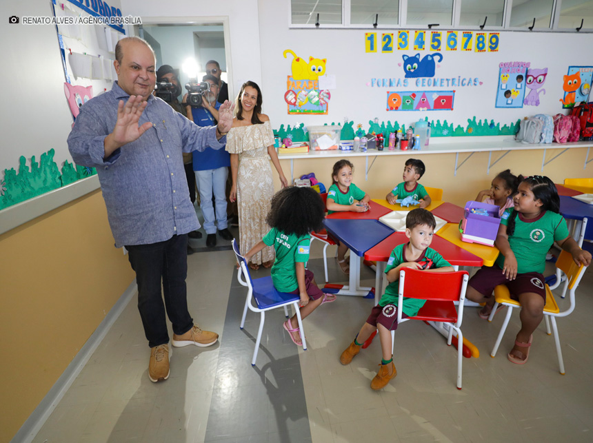 Nova creche em Planaltina atende a 188 crianças em período integral