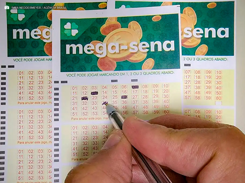 Mega-Sena deve pagar neste sábado prêmio de R$ 26 milhões