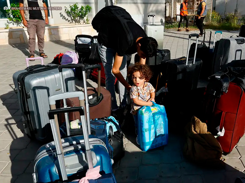 Brasileiros em Gaza aguardam abertura da fronteira com Egito