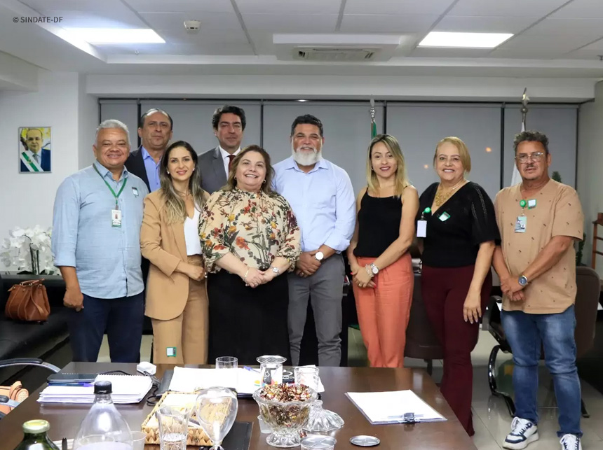 Sindate se reúne com secretário de Saúde para apresentar demandas dos técnicos em Enfermagem