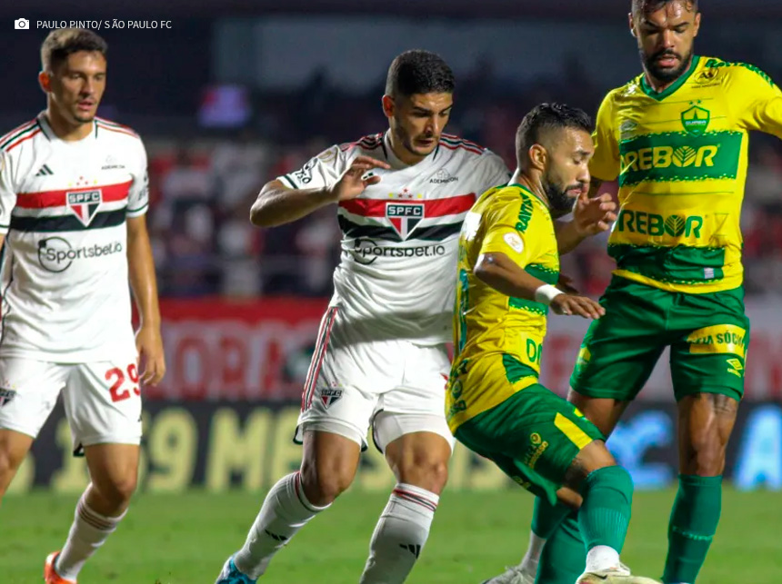 Sem grandes emoções São Paulo e Cuiabá empatam em partida no Morumbi