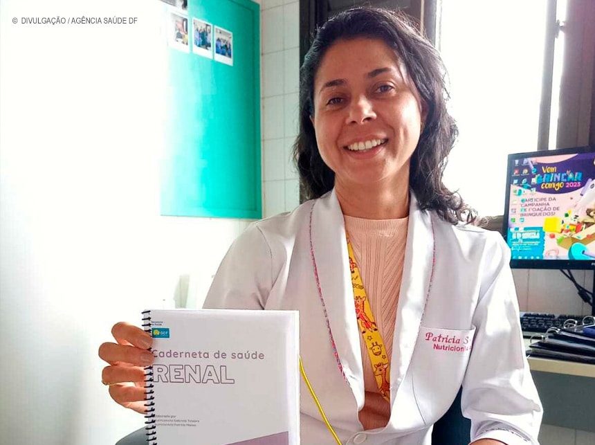 Caderneta de saúde do paciente renal auxilia no tratamento