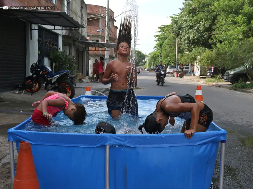 Rio tem calor recorde e sensação térmica beira os 60°C nesta sexta