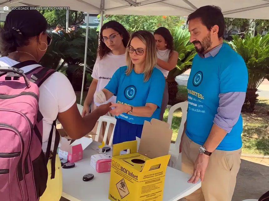 Mais de 10% dos brasileiros vivem com diabetes