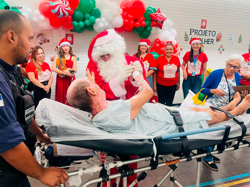 Encerramento da Ação Natal com Afeto: Momentos Mágicos e Solidários no Ambulatório