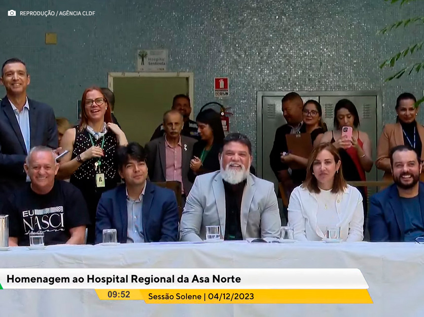 CLDF realiza sessão solene em comemoração aos 39 anos do HRAN