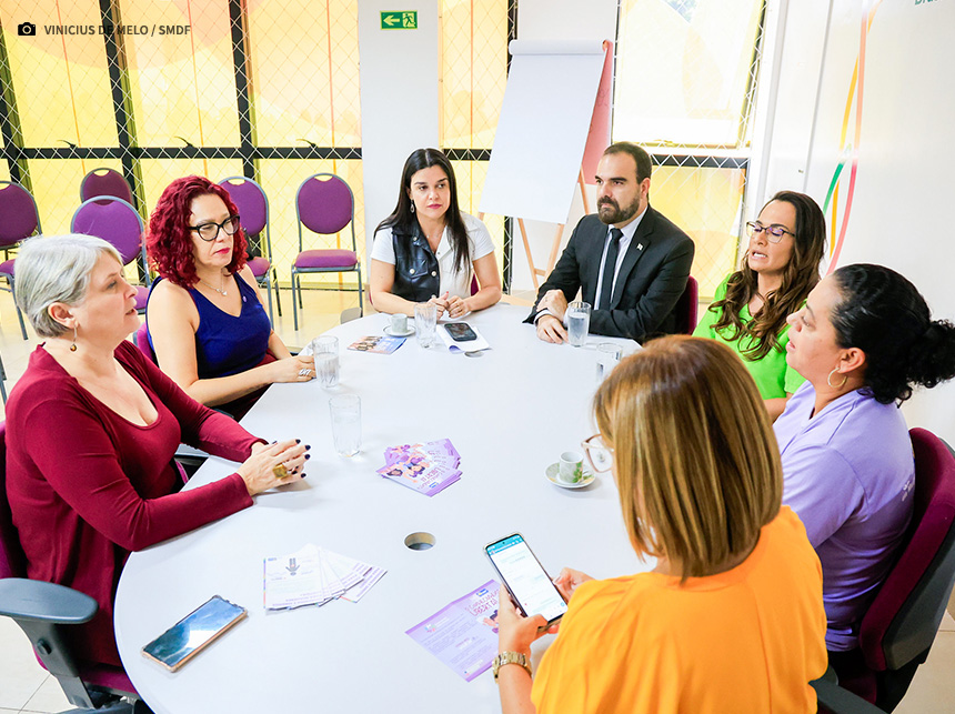 Equipe do Ministério das Mulheres faz visita técnica à CMB, em Ceilândia