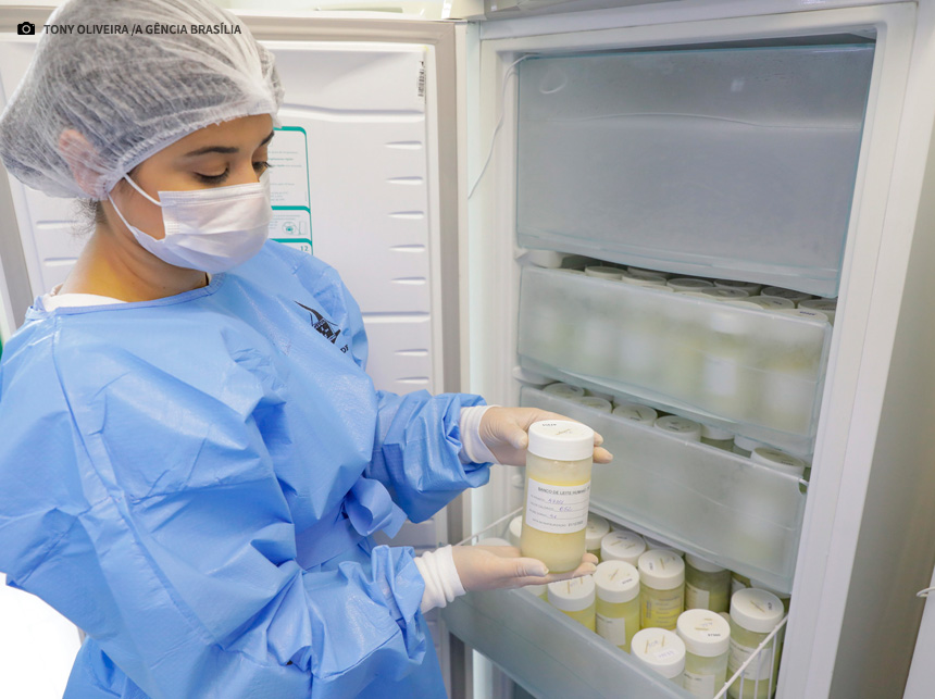 Distrito Federal doa leite materno ao Rio Grande do Sul