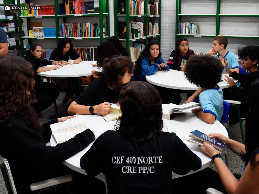 Projeto do CEF 410 da Asa Norte abre caminho para futuros escritores