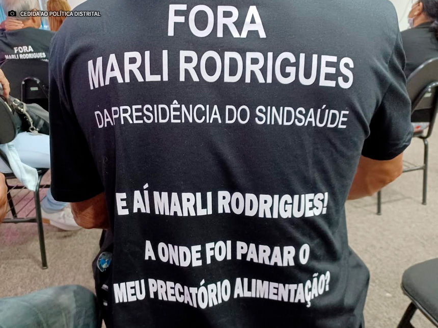 Amarildo cobra prestação de contas do SindSaúde-DF desde 2013