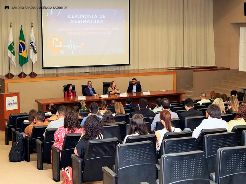 Hospitais públicos do DF assinam acordos de gestão local