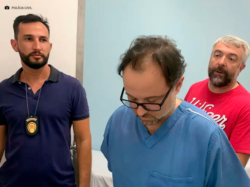 Por homicídio de três pacientes, médico é preso durante atendimento em hospital no interior de São Paulo