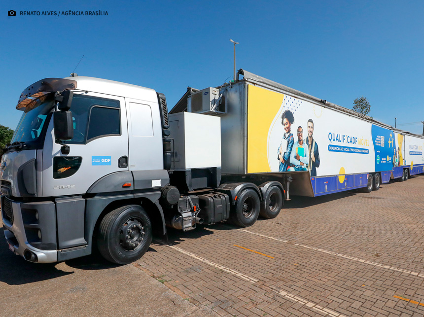 Inscrições para o QualificaDF Móvel são reabertas e seguem até domingo (3)