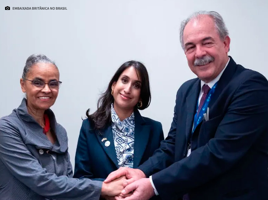 Na COP-28, Reino Unido formaliza doação de R$ 500 milhões ao Fundo Amazônia e anuncia mais R$ 215 mi