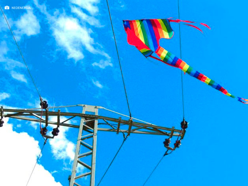 Férias escolares: ocorrências com pipas presas na rede elétrica aumentam 35% no Distrito Federal