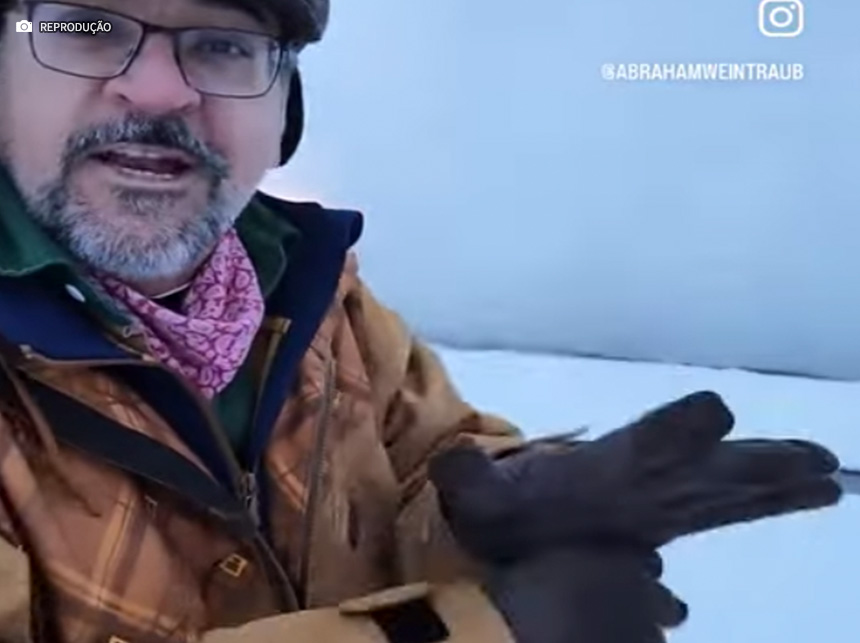 Abraham Weintraub, ex-minitro da Educação, manda mensagem aos bolsonaristas