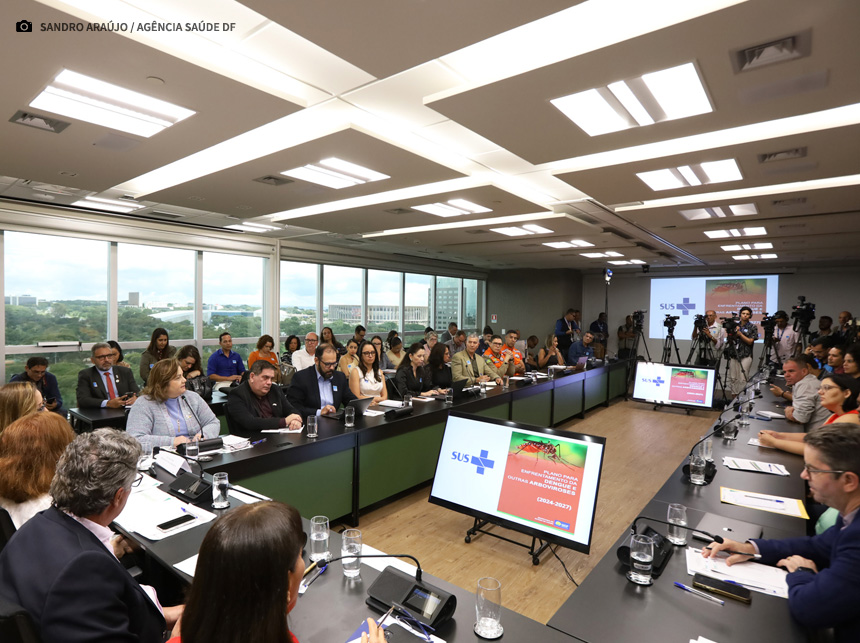 Reunião debate situação das arboviroses no DF e no Entorno