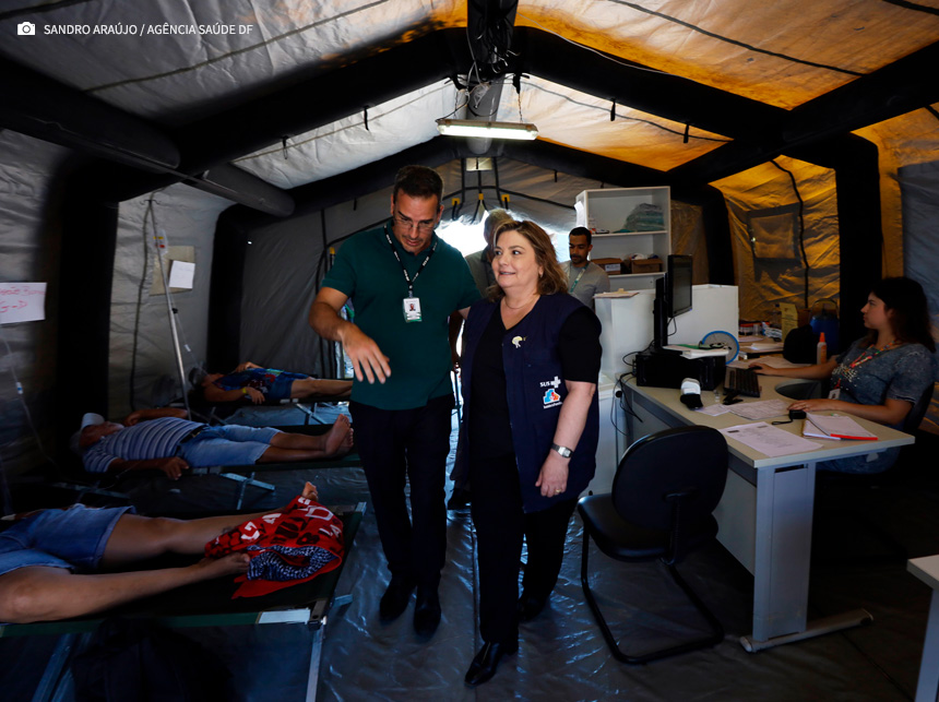 Com quase 1.600 atendimentos no sábado, rede pública do DF mostra capacidade de enfrentar dengue