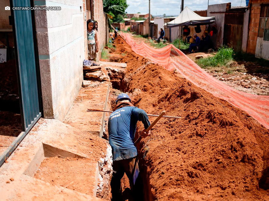 Caesb atua na regularização dos serviços de saneamento no Distrito Federal