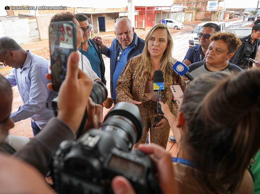 Sol Nascente/Pôr do Sol: Com o DF em estado de Alerta, Celina Leão acompanha trabalho em regiões afetadas pela chuva