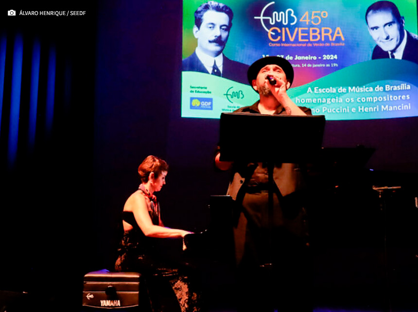 Concerto abre curso de verão da Escola de Música de Brasília