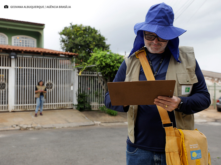 Ação de combate à dengue em Ceilândia tem agentes na rua e fumacê