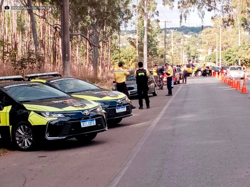 Detran-DF: mais fluidez no trânsito e fiscalização intensificada