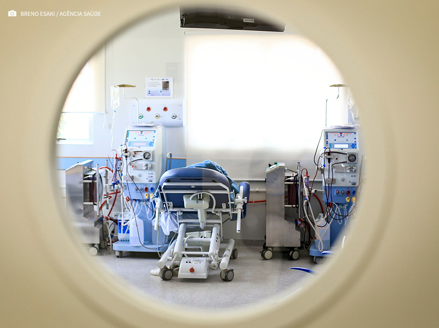 Saúde amplia oferta de hemodiálise no DF
