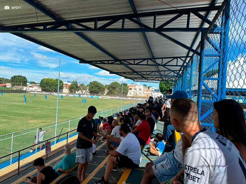 MPDFT inspeciona estádios para a primeira rodada do Campeonato Brasiliense