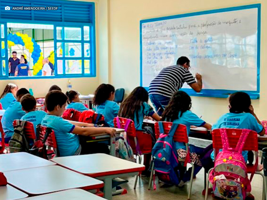 GDF abre prazo para matrículas na rede pública de ensino do DF