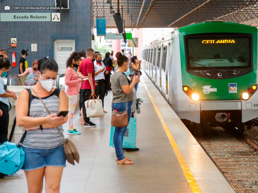 GDF abre licitação para as obras de expansão do metrô em Ceilândia