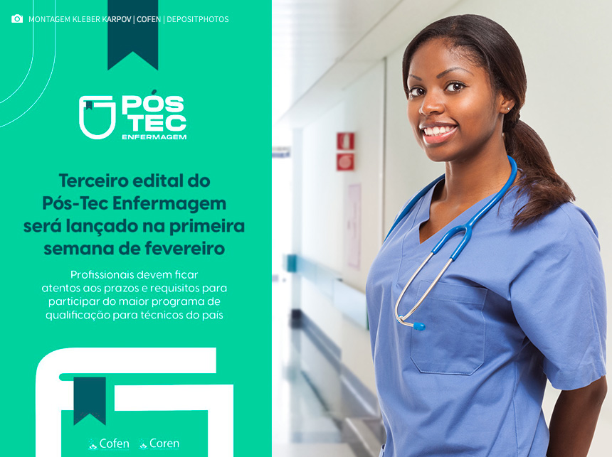 Terceiro edital do Pós-Tec Enfermagem será lançado na primeira semana de fevereiro