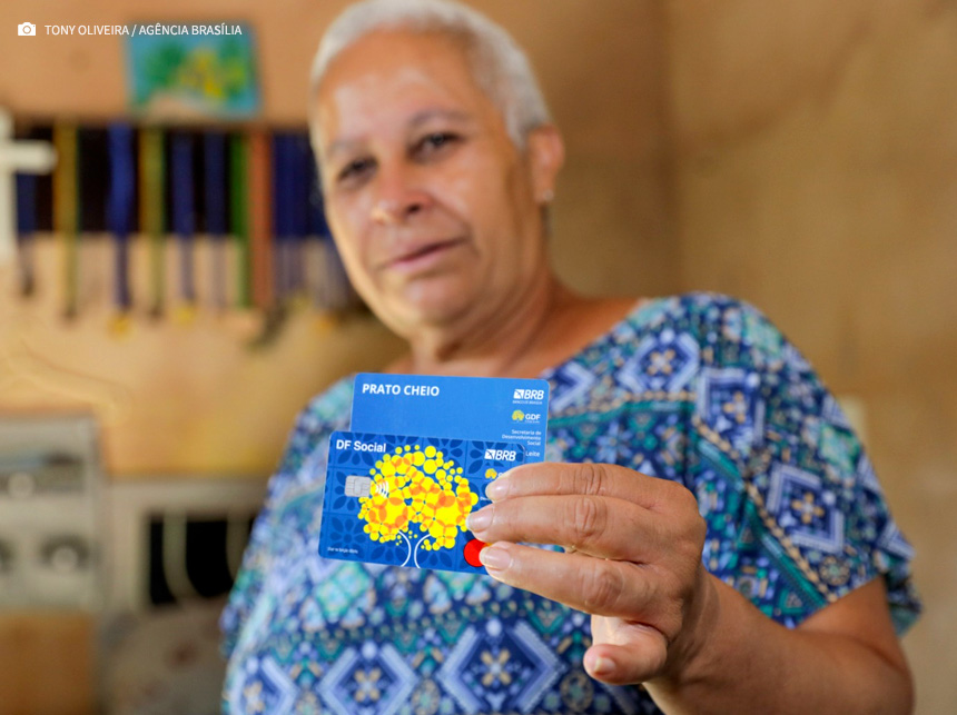 GDF libera R$ 35,1 milhões para pagamento de Cartão Prato Cheio e DF Social