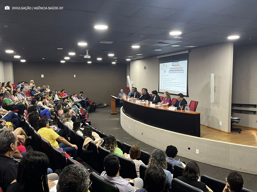 Fórum debate qualificação de serviços secundários de saúde no DF