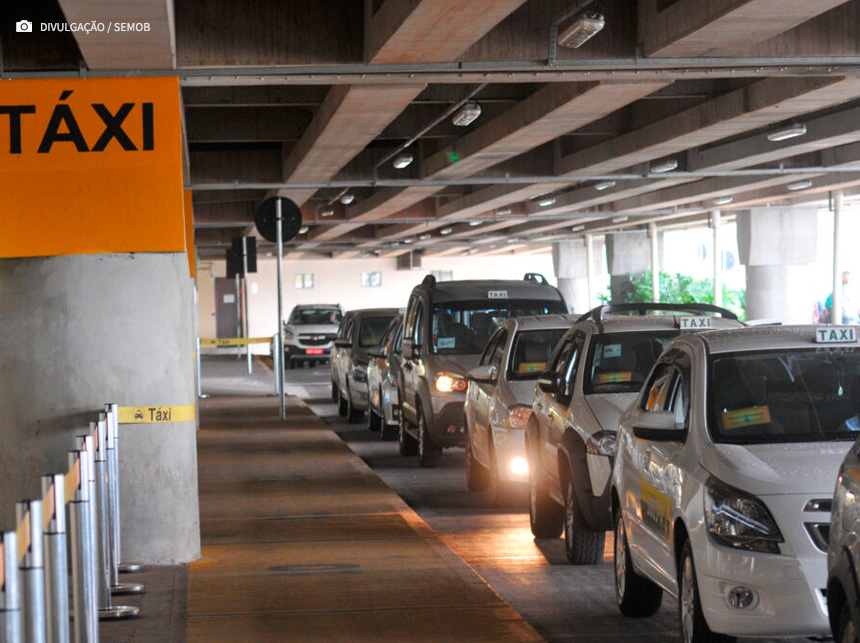 Prazo para cadastrar táxi executivo no DF termina no dia 15