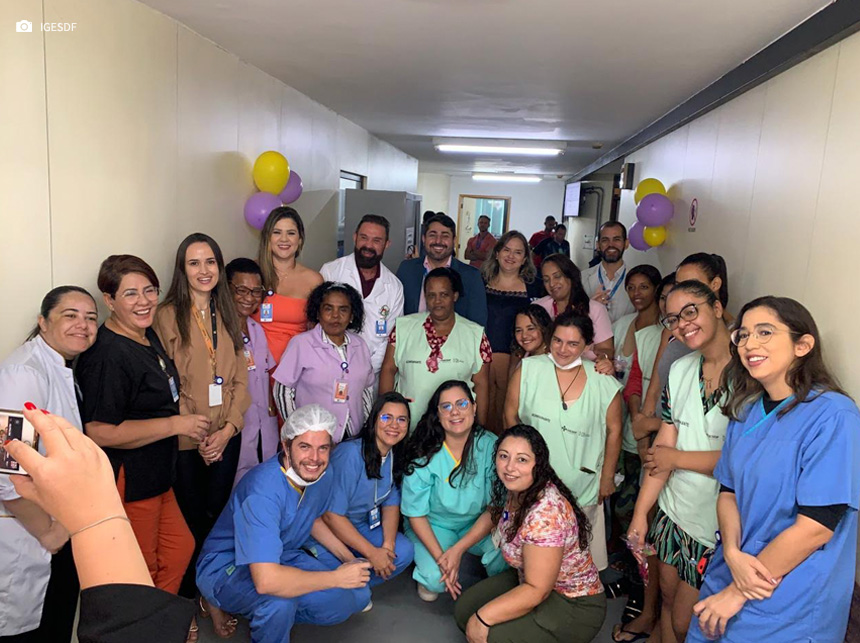 Inaugurada sala de convivência na UTI pediátrica do HBDF