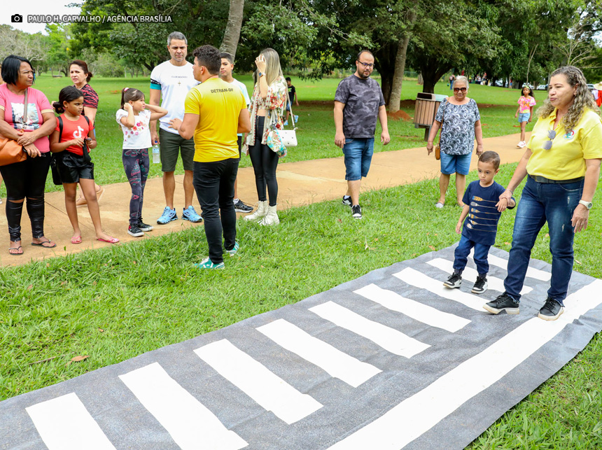 Detran-DF: Zoo de Brasília recebe ação educativa de trânsito