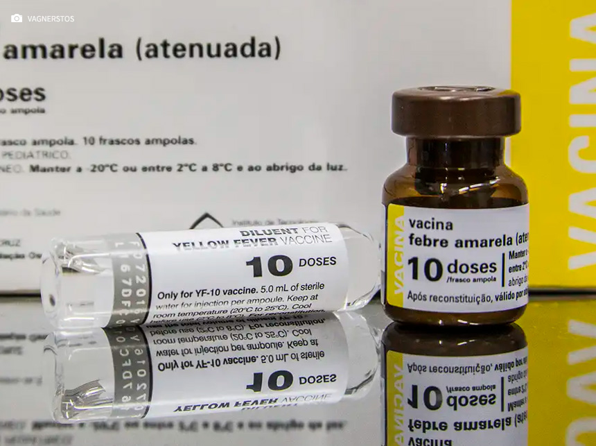 Fiocruz dobra capacidade de produção da vacina contra a febre amarela