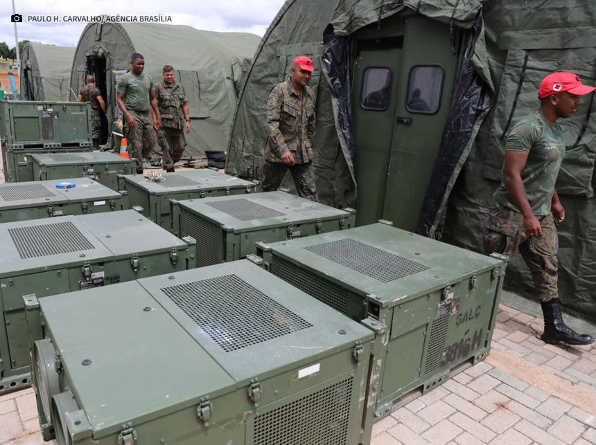 Hospital de Campanha em Ceilândia para atender vítimas da dengue começa a funcionar nesta segunda (5)