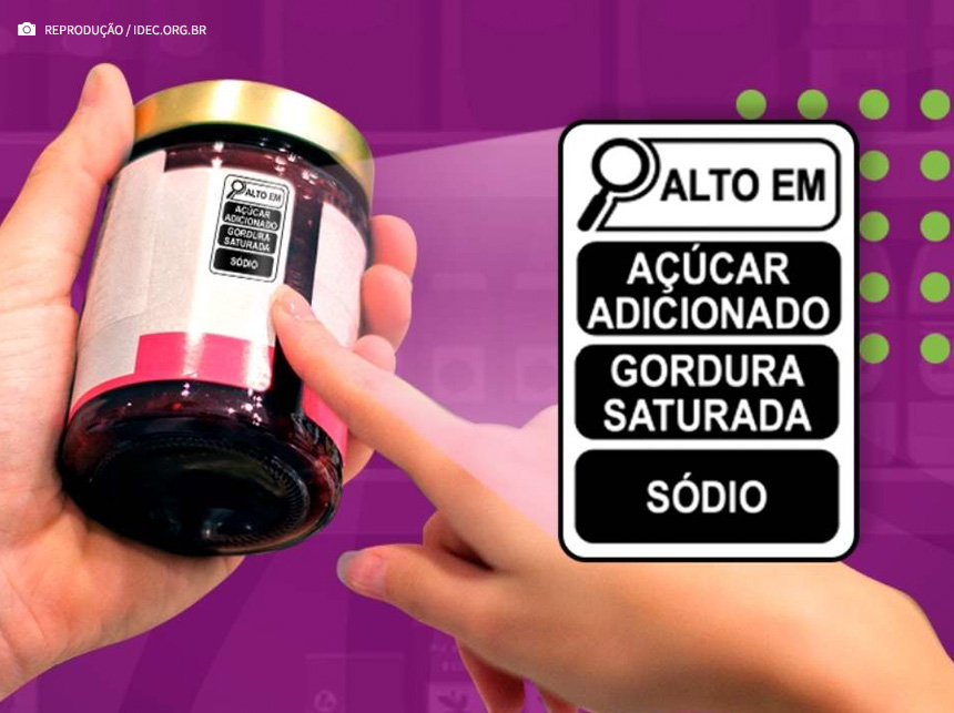 IDEC pede em liminar que indústria use selo da lupa em alimentos