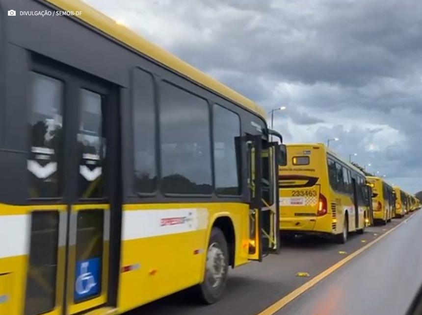 Transporte público do DF recebe mais 36 ônibus novos