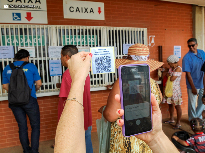 Restaurantes comunitários passam a aceitar Pix como forma de pagamento