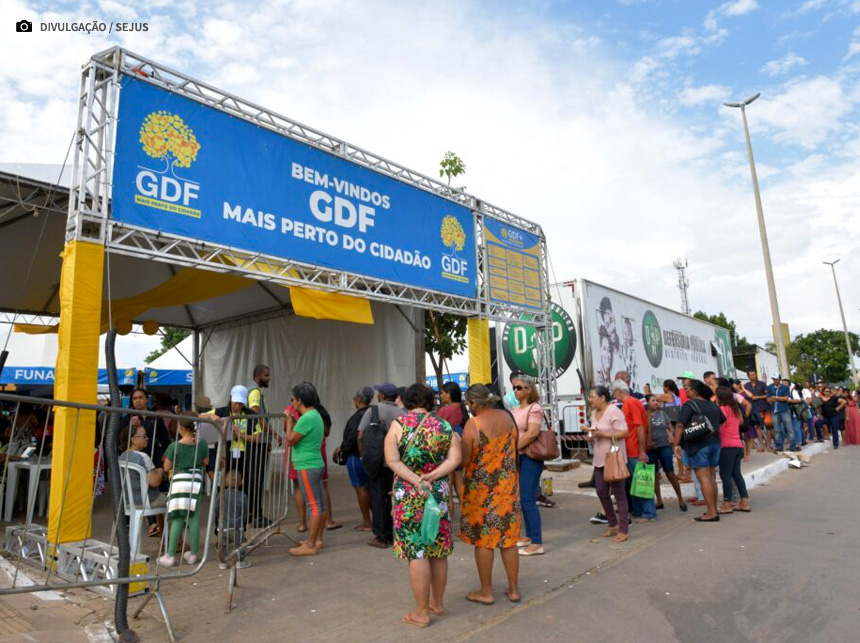 Estrutural recebe a 20ª edição do GDF Mais Perto do Cidadão