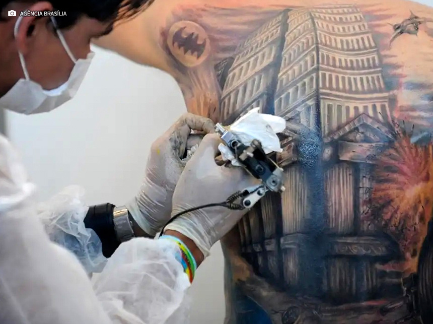 GDF define normas e exigências sanitárias para tatuagens e piercings